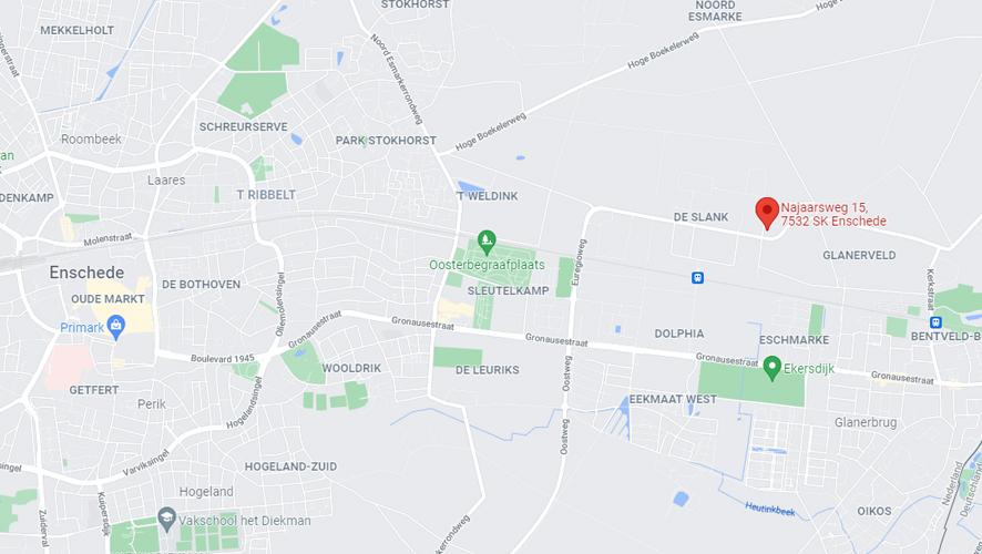 Routekaart - Brefeld